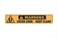 Crush Zone Keep Clear