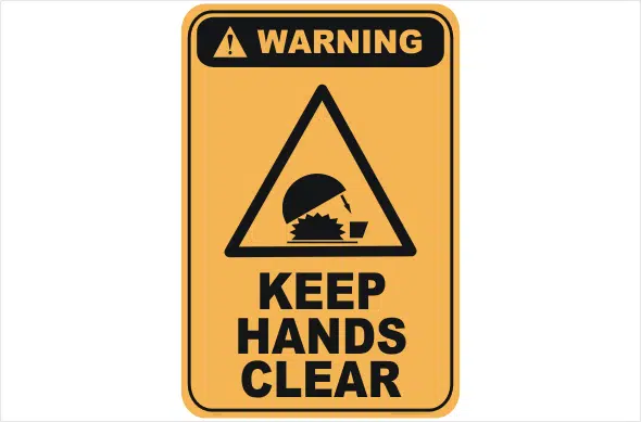 Keep Hands Clear