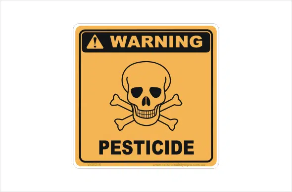 pesticide signs