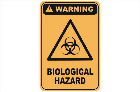 biological hazard, biohazard