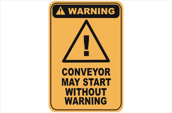 conveyor may start