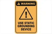 use static grounding device