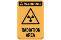 Radiation Area warning sign