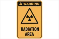 Radiation Area warning sign