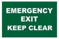 emergency exit