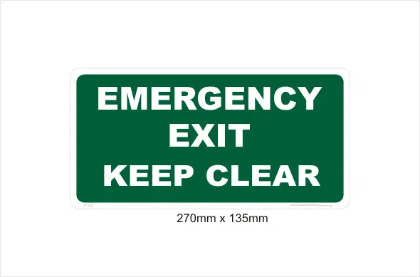 emergency exit