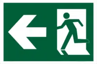 emergency exit sign