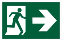 emergency exit sign