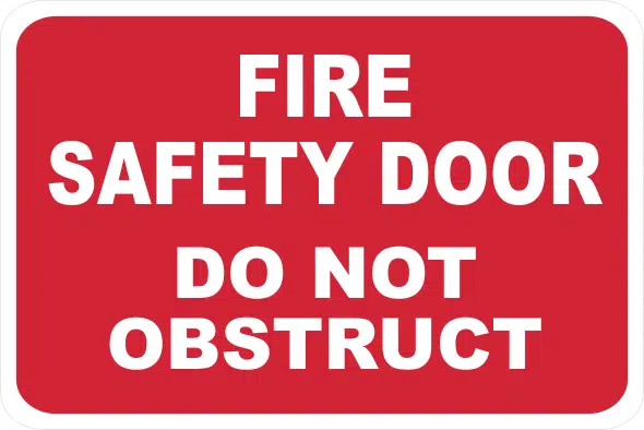 fire safety door