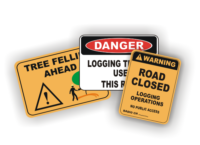 Forestry and Tree Services Signs