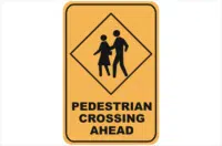 Pedestrian Crossing Sign