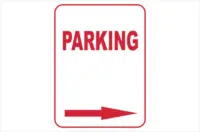 Parking signs