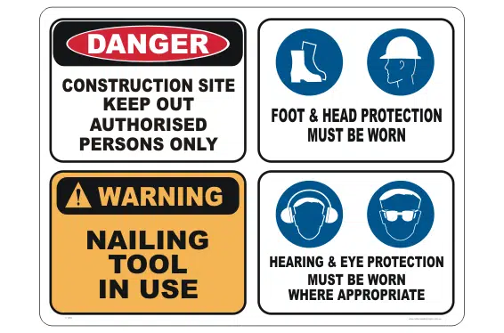 PPE sign C1953