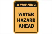 Water Hazard Ahead