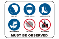 Kitchen Rules Sign