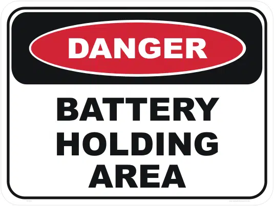 Battery Holding Area