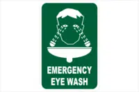 Emergency Eyewash Sign