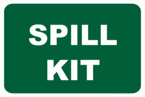 Spill Kit Sign - Spill Kit Stickers - For Sale Online