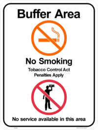 NT  No Smoking Buffer Zone  P22521