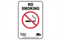 Victoria smoking sign
