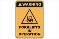 Forklifts in Operation