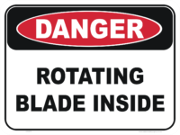 Rotating Blade Inside