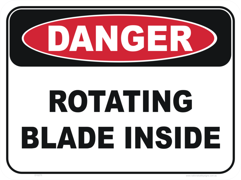Rotating Blade Inside