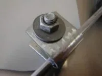 Sign fence clamp