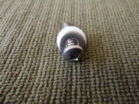 Sign fixing screw