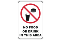 No Food or Drink in This Area