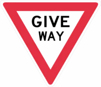 R1-2 Give Way Sign