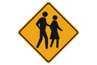 Pedestrian Crossing Sign     RD183