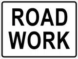 Roadwork Sign