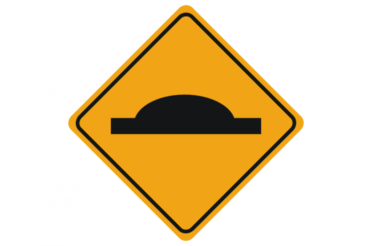 Speed Hump Ahead Sign - National Safety Signs - Buy Online