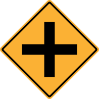 Cross Road Sign     RD216