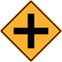 Cross Road Sign RD216