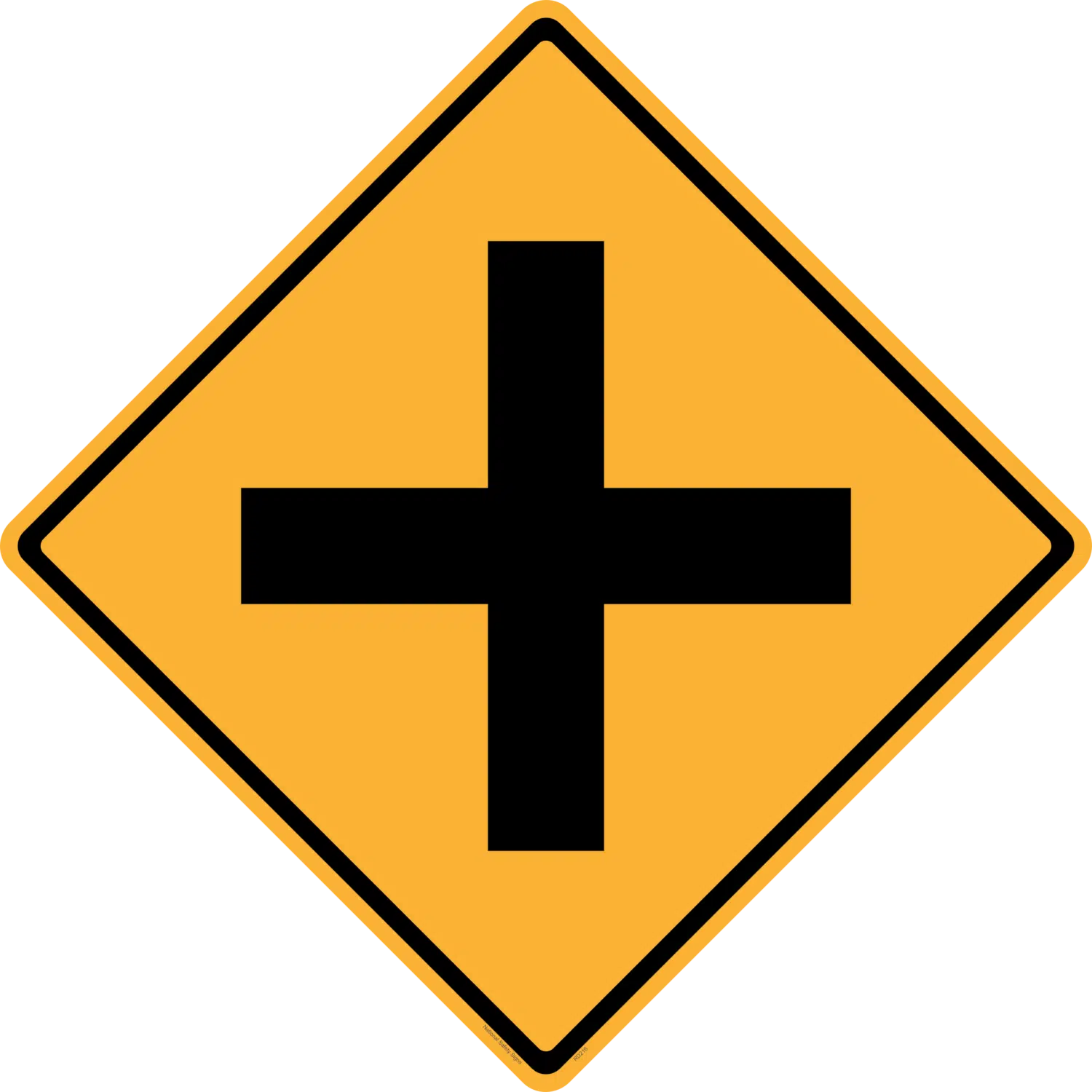 Cross Road Sign RD216