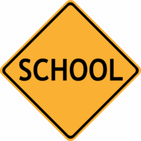 School Sign RD220