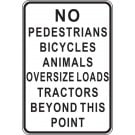 Classes of Traffic Sign