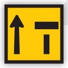 Lane Status Sign - Right Lane Closed