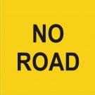 No Road sign