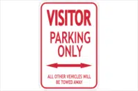 Visitor Parking Sign