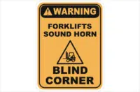 Forklifts Sound Horn Blind Corner