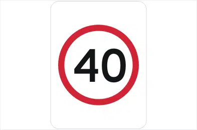 Speed Limit 40