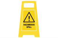 Hazardous Spill Porta Board sign  PB66013