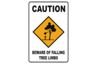Falling Tree Limbs sign
