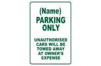 Design Parking sign