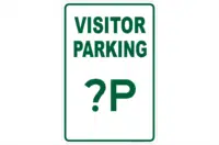 Visitor Parking Design a Sign