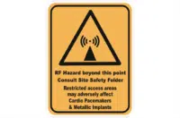 RF Hazard Sign