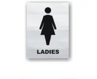Ladies Toilet sign